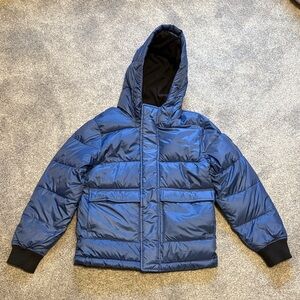 Abercrombie Kids Blue Puffer Jacket
